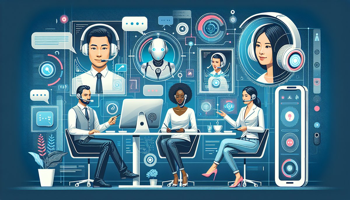Featured illustration for AI Voice Agents Customer Experience