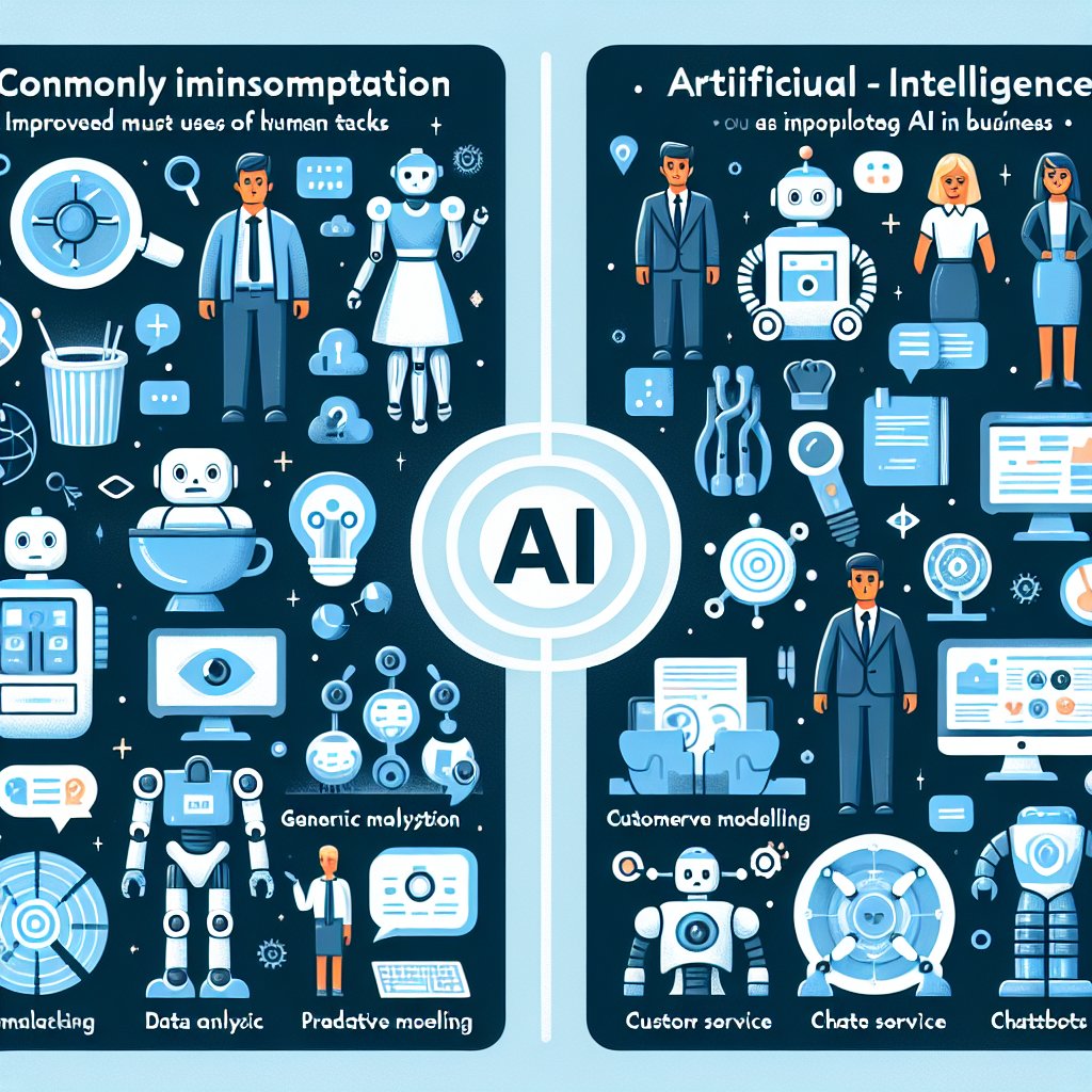 Illustration showing key concept visualization related to What business owners get wrong about AI and how to actually implement it