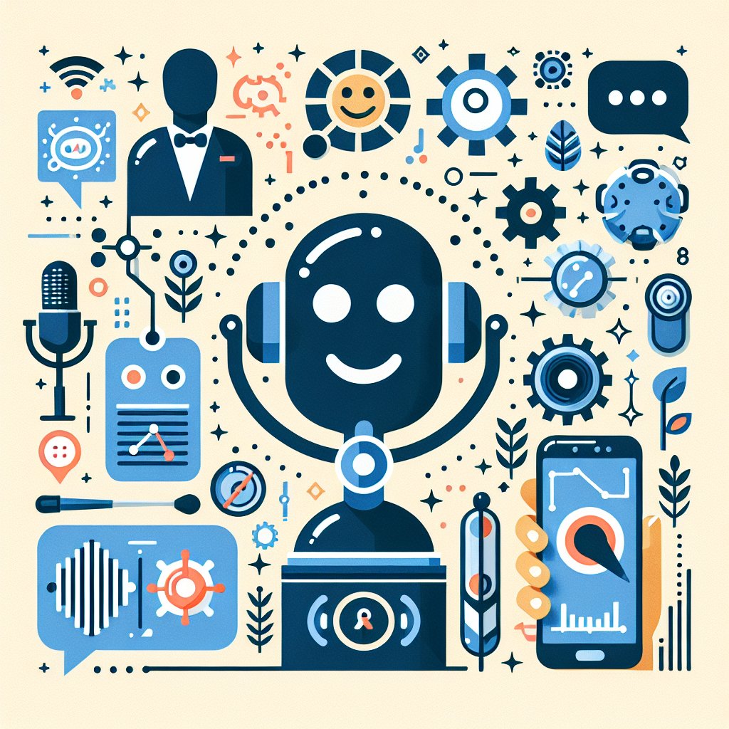 Illustration showing key concept visualization related to AI Voice Agents Customer Experience