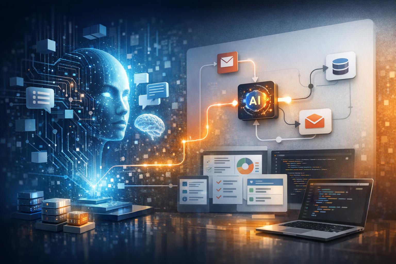 A featured image representing the article: CompactifAI in n8n: Efficient AI Integrated into Real-World Workflows